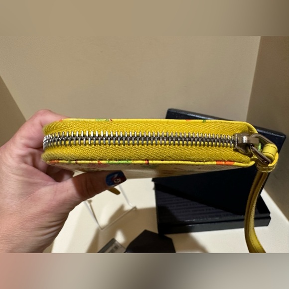 PRADA RARE PALM TREE WALLET/MINI Pochette - Picture 4 of 13